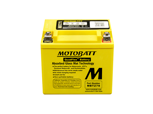 MOTOBATT QUADFLEX ORJİNAL (SEHA125 150 250) 6,5 Ah 100 CCA AKÜ MBTZ7S (YTX5L-BS,YTZ6S, YTZ7S, YTZ7V, YTZ8V, YTZ7S-BS)