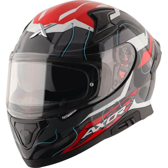 Axor Apex Turbine 2 Kask Grey Red Gloss