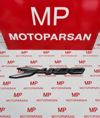 Bajaj Dominar D400 Arka Sele Altı Yazı Sticker Etiket Euro 4 - 5 - 5+