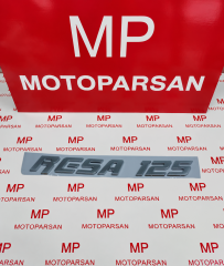 Kanuni RESA125 Sticker RESA 125 Yazısı