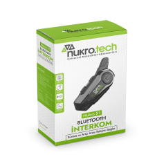 Nukrotech Nukro X1 Bluetooth İnterkom (Kısa Mesafe)