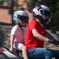 LS2 Kid Next Level Beyaz Çocuk Kaskı