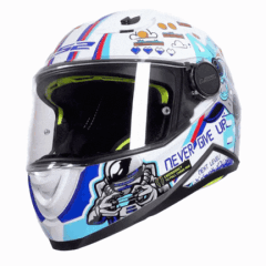 LS2 Kid Next Level Beyaz Çocuk Kaskı