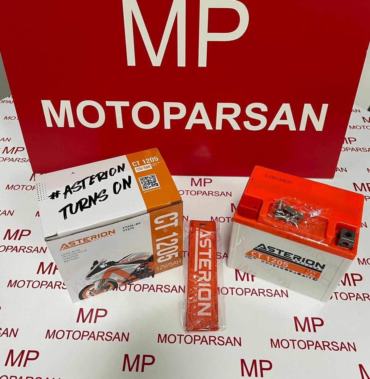 Asterion CT 1205 (NS125 N160) Agm Akü  YT5L-BS