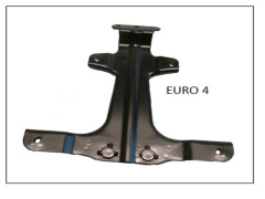 Bajaj Pulsar NS200 Plaka Bağlantı Sacı Arka İç Euro 4 - 5