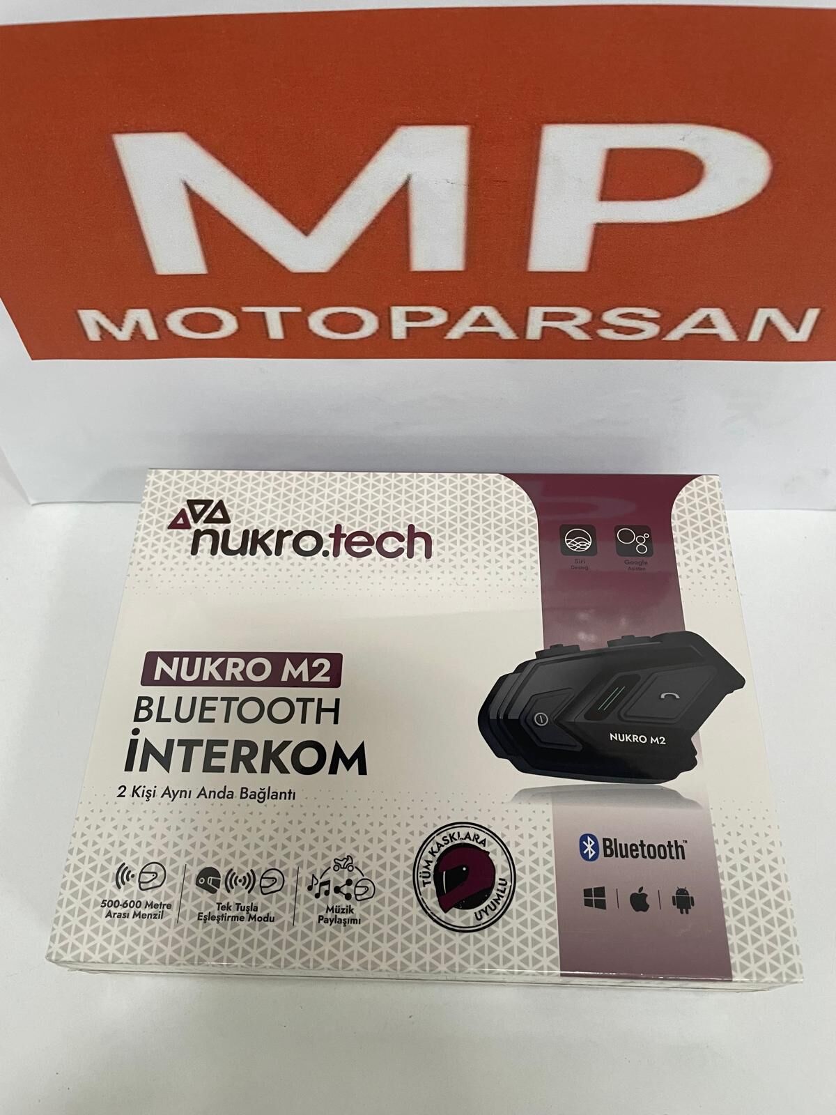 Nukrotech Nukro M2 Bluetooth İnterkom Seti