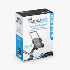 Nukrotech GKN53 Ayna Dibi Bağlantılı Motosiklet Telefon Tutucu