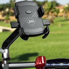 Nukrotech GKN53 Ayna Dibi Bağlantılı Motosiklet Telefon Tutucu