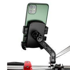 Nukrotech GKN53 Ayna Dibi Bağlantılı Motosiklet Telefon Tutucu