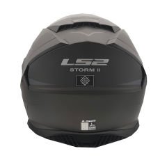 LS2 STORM 2 FIST MAT SİYAH KASK
