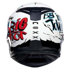 NEXX SX.100 BIG SHOT BEYAZ KASK