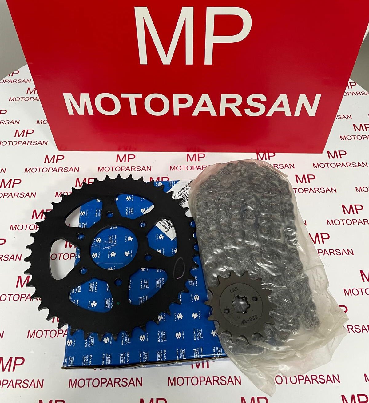 Bajaj Pulsar Orjinal RS200 Zincir Dişli arka set