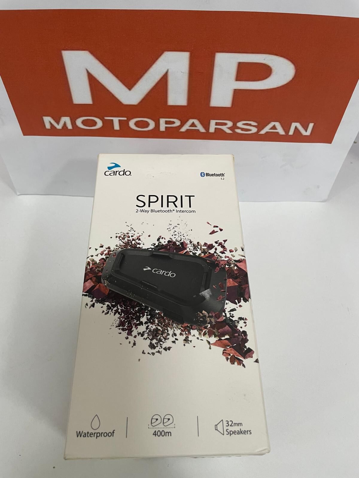 CARDO SPIRIT BLUETOOTH VE INTERCOM (TEKLİ PAKET)