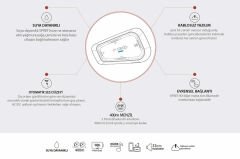 CARDO SPIRIT BLUETOOTH VE INTERCOM (İKİLİ PAKET)