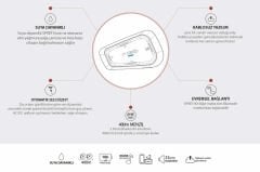 CARDO SPIRIT BLUETOOTH VE INTERCOM (İKİLİ PAKET)