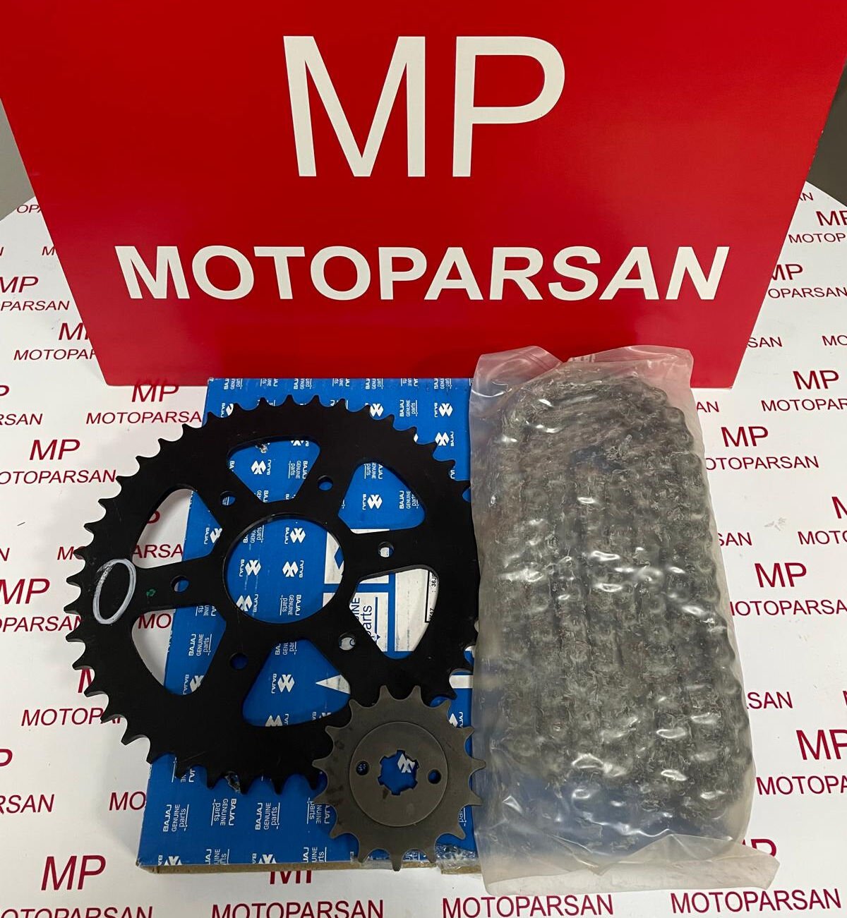 Bajaj Pulsar F250 Zincir Dişli Arka Seti Orjinal
