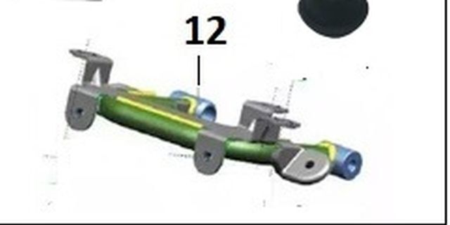 Bajaj Pulsar Ns200 Ug2 Far Bağlantı Sacı Ayağı
