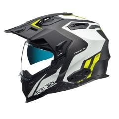 NEXX X.WED 2 VAAL MAT BEYAZ-NEON SARI KASK