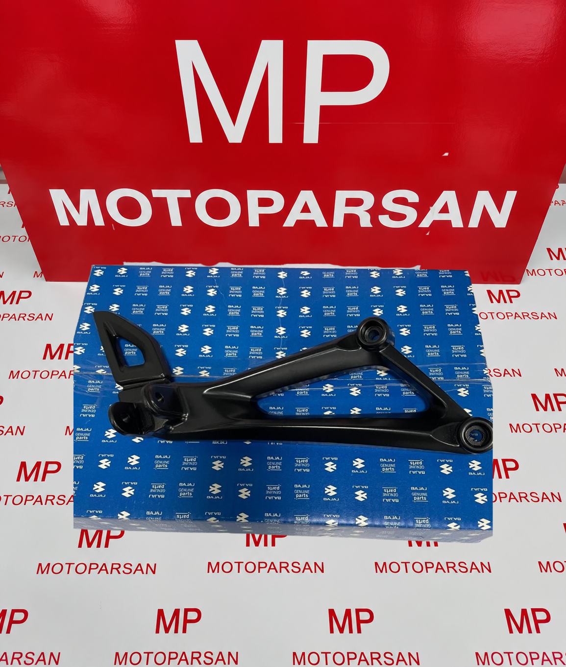 Bajaj Pulsar RS200 Arka Sağ Basamak Demiri Siyah Euro 4 - 5 - 5+