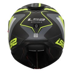 LS2 STROBE 2 PHANTOM MAT TITANIUM-NEON SARI KASK