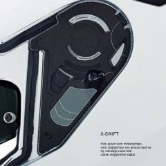 NEXX SX.100 SKYWAY MAT SİYAH-NEON SARI KASK