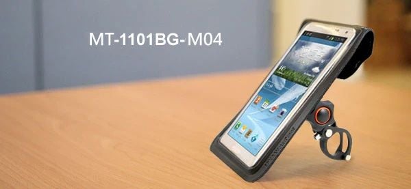 Digidock IPX6 M04 Su geçirmez telefon tutucu Gidon Bağlantılı