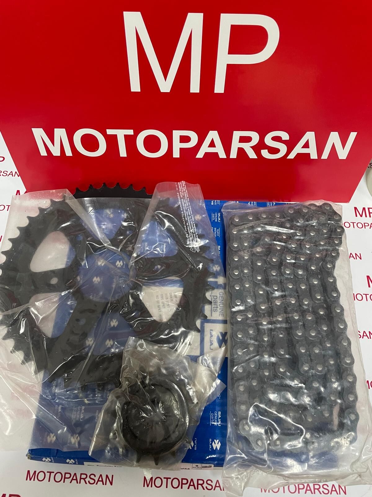 Bajaj Dominar D400 Zincir Dişli Arka Set Euro 4 - 5 - 5+