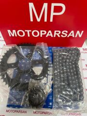 Bajaj Dominar D400 Zincir Dişli Arka Set Euro 4 - 5 - 5+