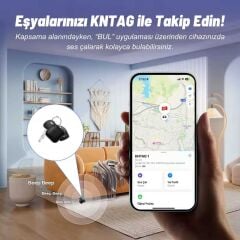 KNMASTER KNTAG 1 –Apple Uyumlu Akıllı Takip Cihazı