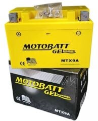 Bajaj Pulsar RS200 Akü Orjinal Motobatt 1209 MTX9A Jel  12Volt 9Amper 135 CCA