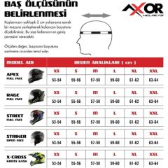 Axor Apex Road Trip Kask Red Blue Gloss