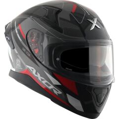 Axor Apex Turbine  Kask Black Red Grey