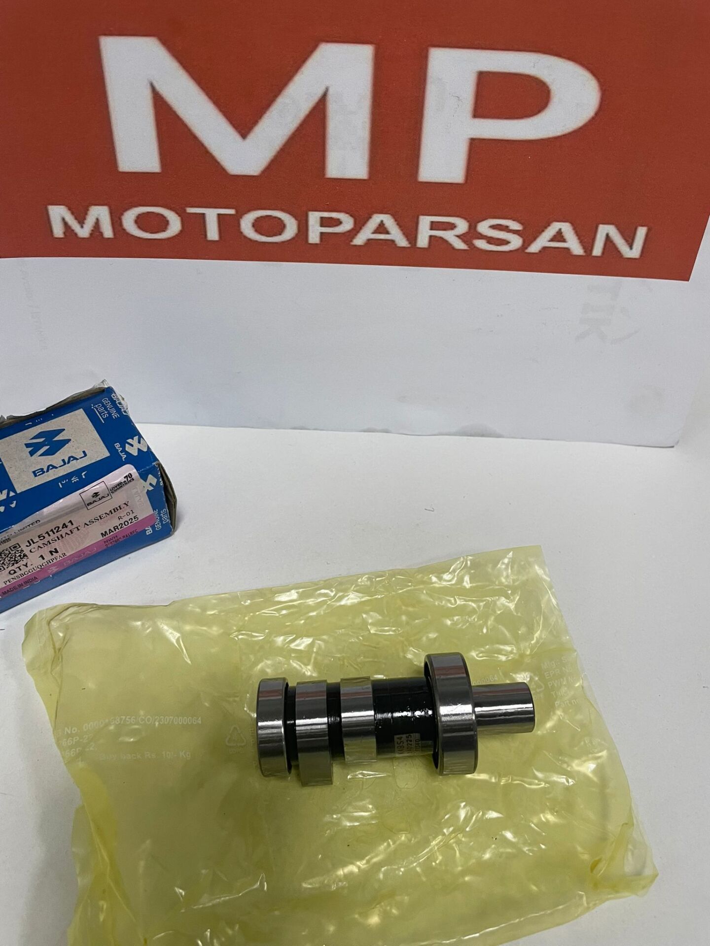 Bajaj Pulsar RS200 Orjinal Eksantrik Mili Komple Çift Yivli