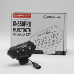 KNMASTER KN550 PRO  BLUETOOTH İNTERKOM SETİ
