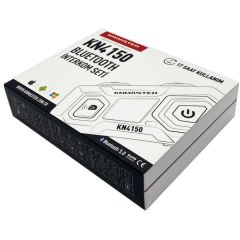 KNMASTER KN4150 SİYAH BLUETOOTH İNTERKOM
