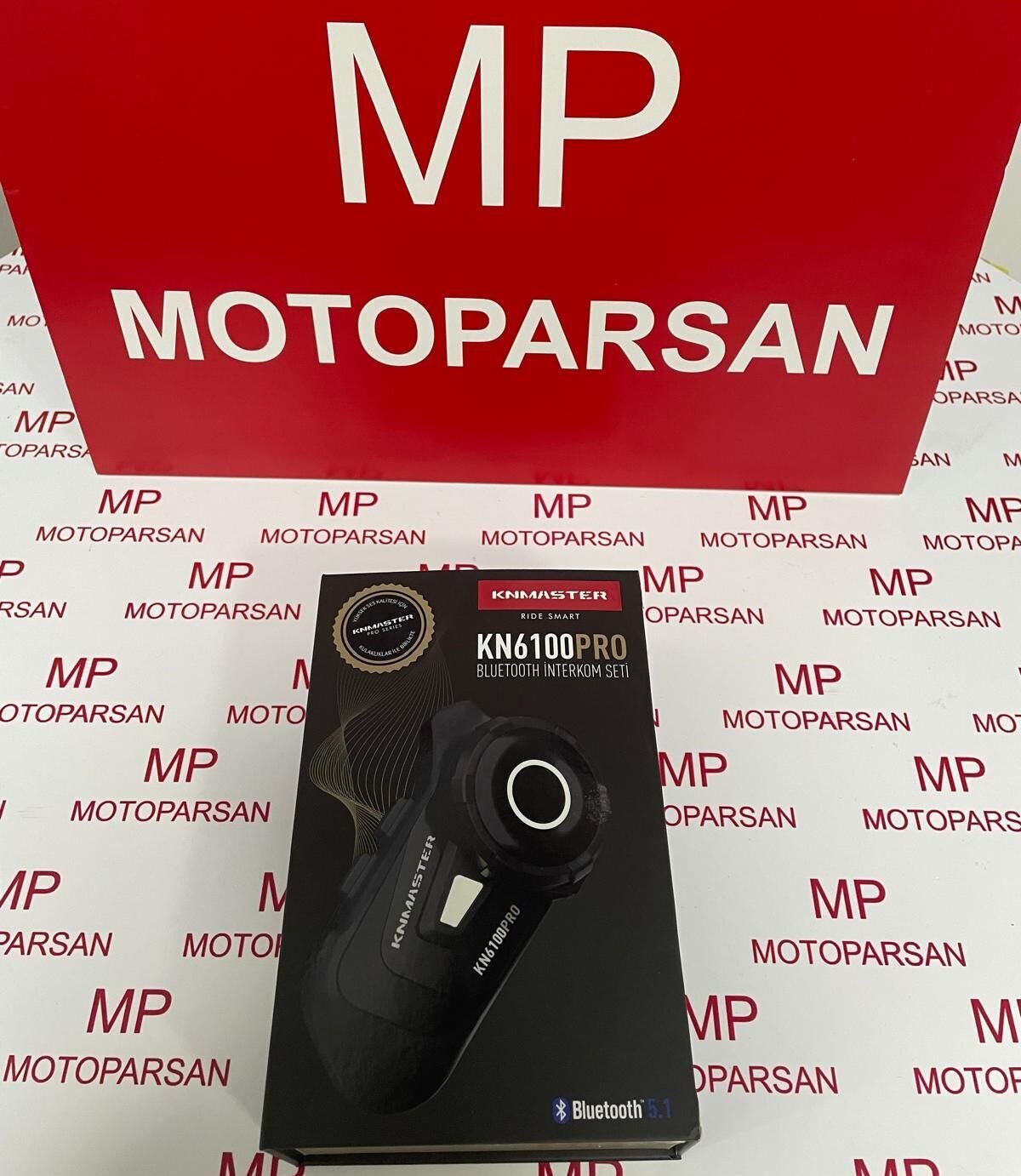 KNMASTER KN6100 PRO SİYAH BLUETOOTH İNTERKOM KULAKLIK SETİ