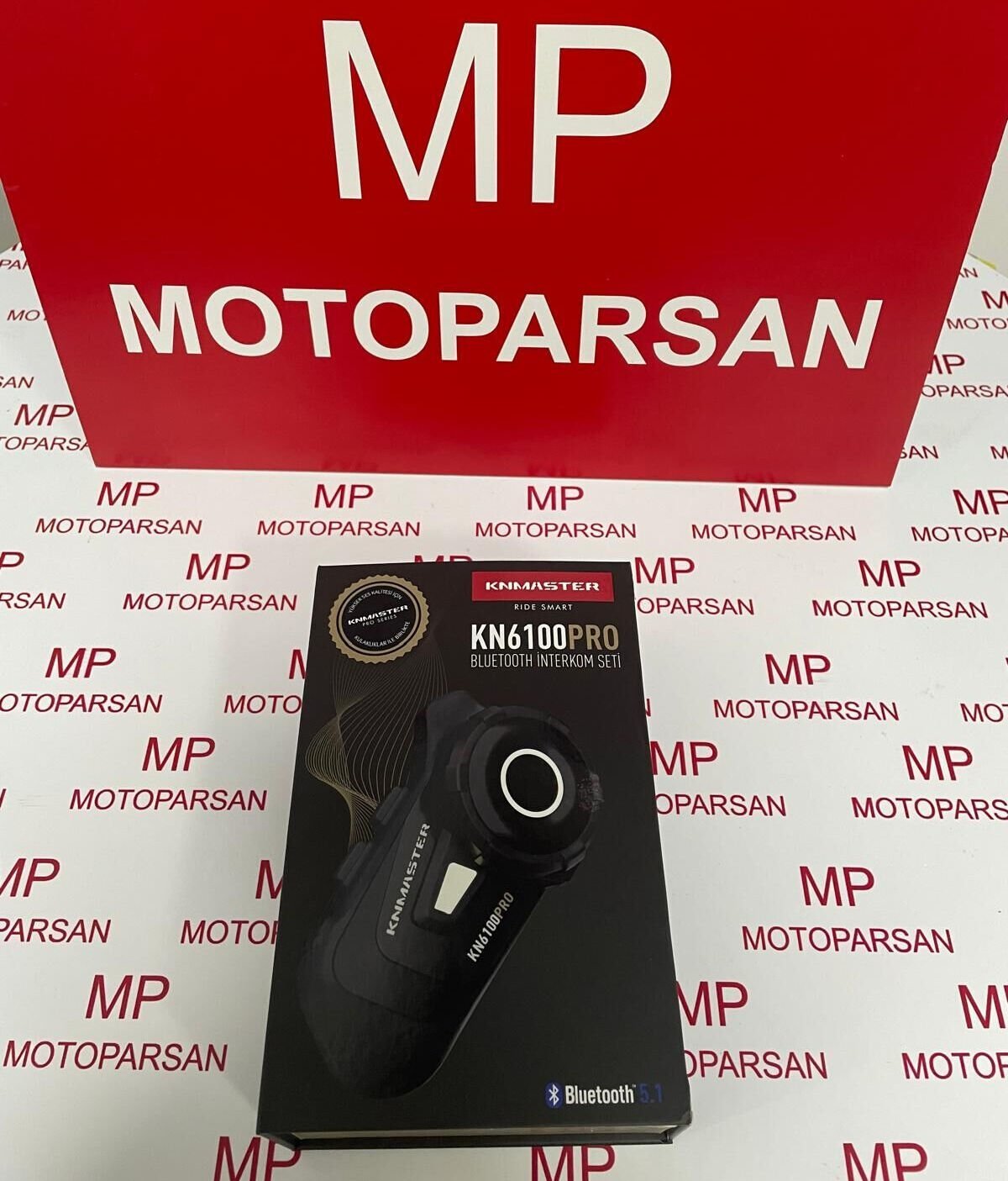 KNMASTER KN6100 PRO KARBON BLUETOOTH İNTERKOM KULAKLIK SETİ