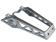 Bajaj Pulsar NS200 Arka Kuyruk Sinyal Bağlantı Sacı Gri Orjinal